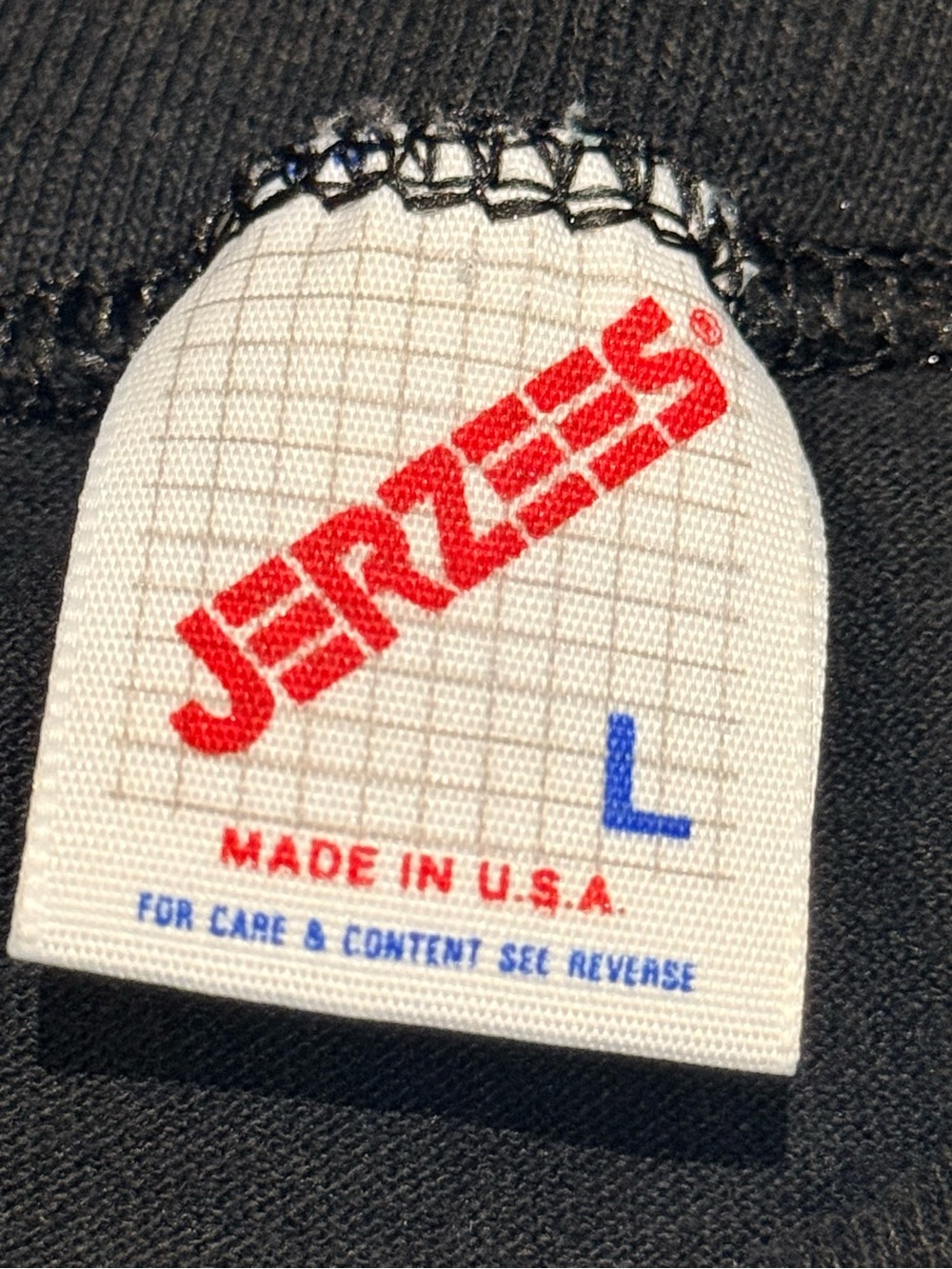 Vintage 90s Shania Twain Size L Single Stitch Jerzees Rare 50/50 Made In USA - Picture 9 of 11